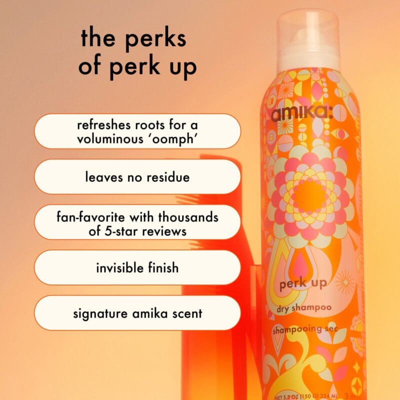 Amika Perk Up Dry Shampoo - Image 2
