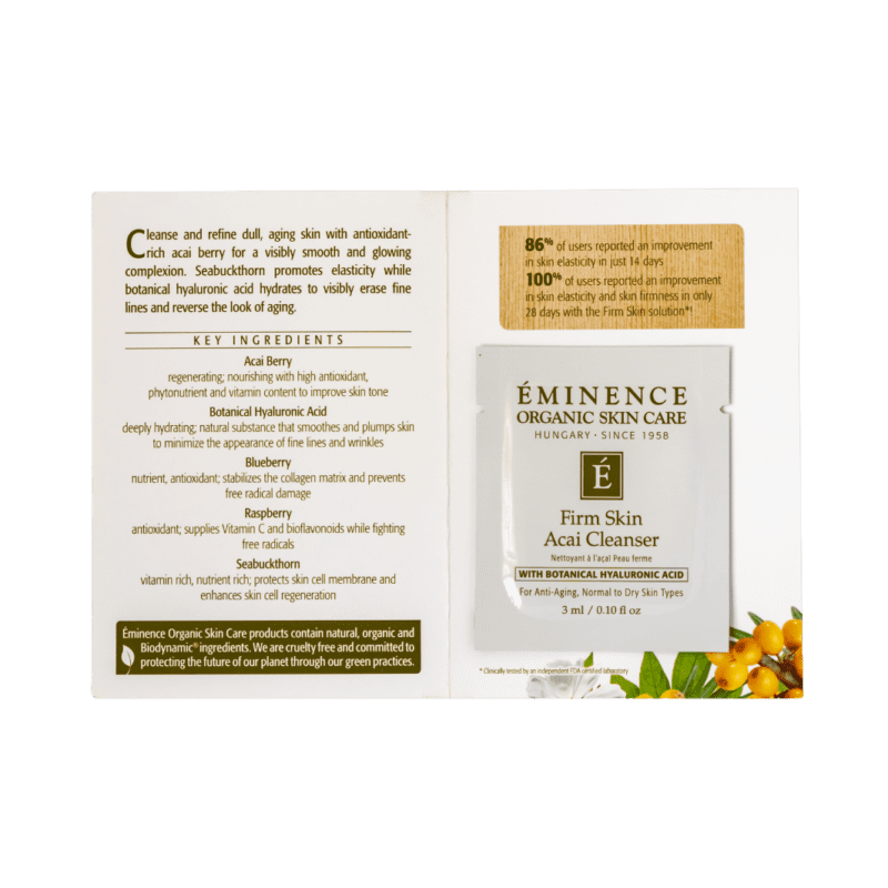 Eminence Firm Skin Acai Cleanser - Image 2