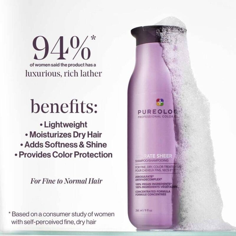 Pureology Hydrate Sheer Shampoo - Image 2
