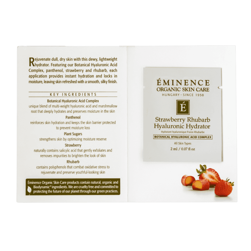 Eminence Strawberry Rhubarb Hyaluronic Acid Hydrator - Image 2